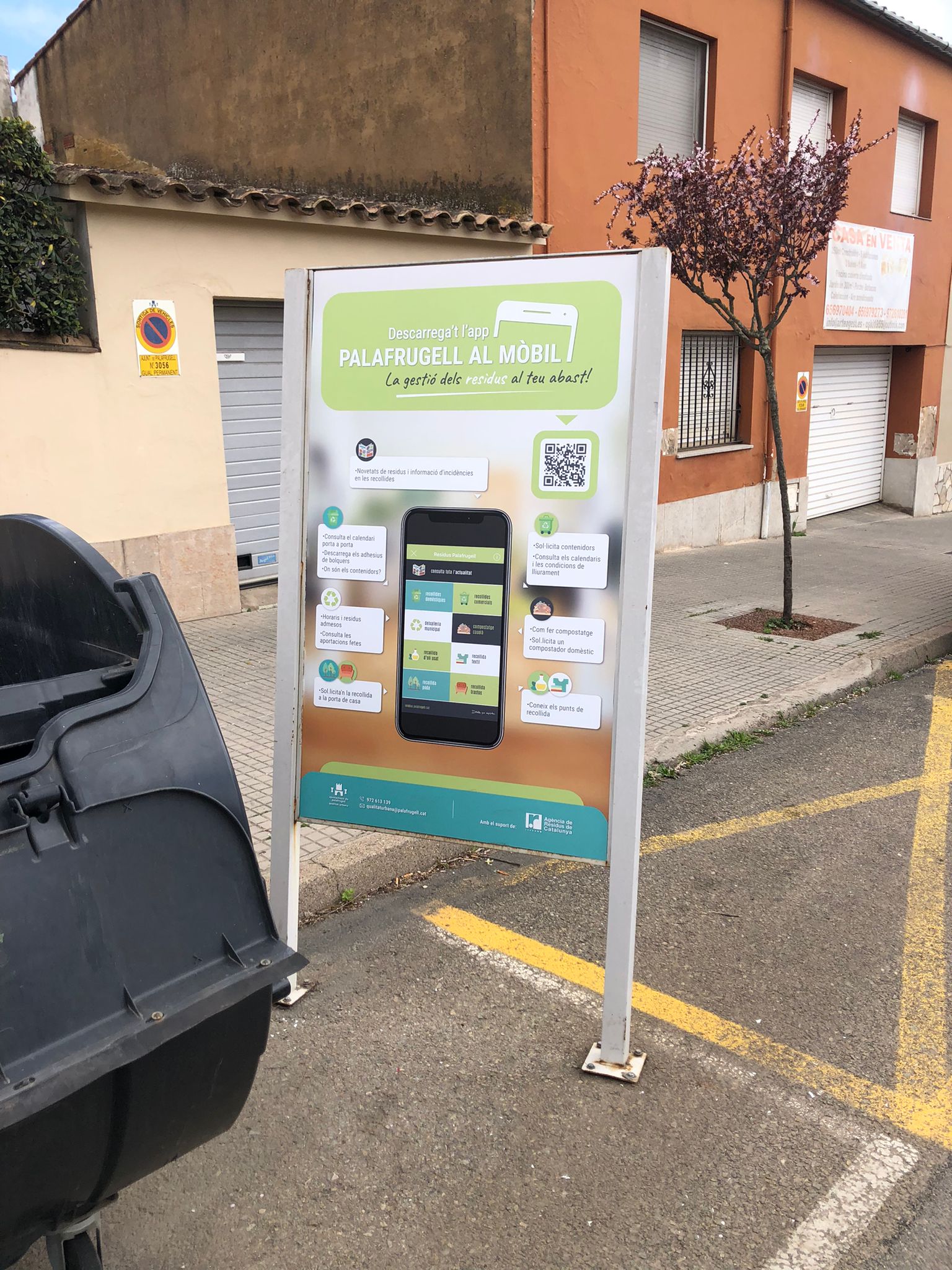 Campanya informativa recollida de trastos, Àrea de Qualitat  Urbana, Ajuntament de Palafrugell
